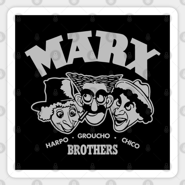 Mod.5 Groucho Chico Harpo Marx Brothers Sticker by parashop